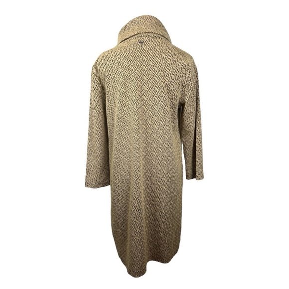 Tyler Boe Tan & Black Cowl Neck Kim Dress Size Medium - Picture 2 of 8